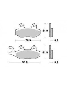 Plaquettes de freins AP RACING 2