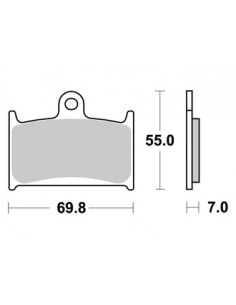 Plaquettes de freins AP RACING 2