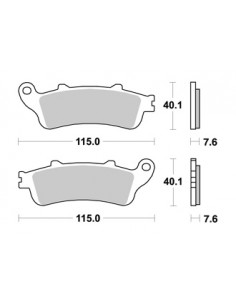 Plaquettes de freins AP RACING 2