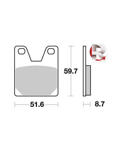 Plaquettes de freins AP RACING