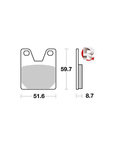 Plaquettes de freins AP RACING