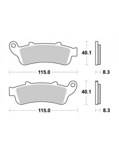 Plaquettes de freins AP RACING (Nouvelle Génération) 2