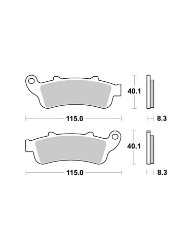 Plaquettes de freins AP RACING (Nouvelle Génération)