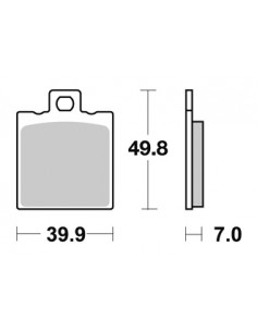Plaquettes de freins AP RACING 2
