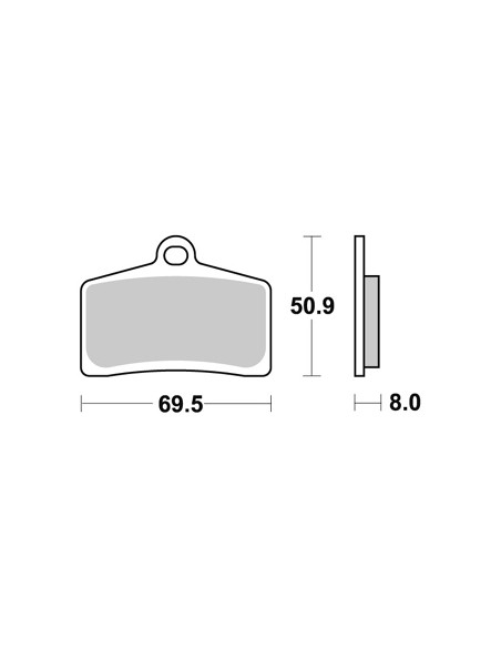 Plaquettes de freins AP RACING