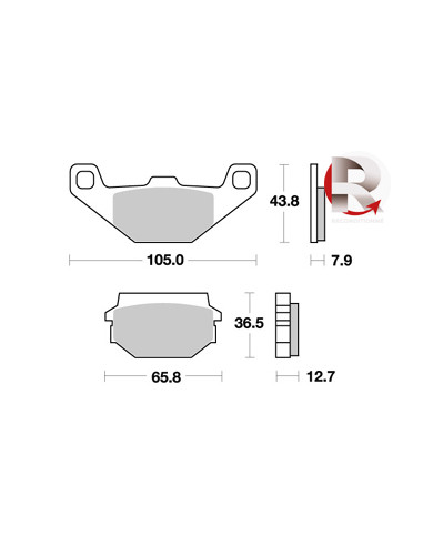 Plaquettes de freins AP RACING