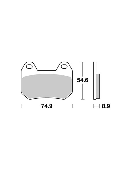 Plaquettes de freins AP RACING