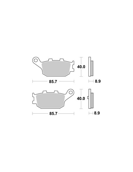 Plaquettes de freins AP RACING