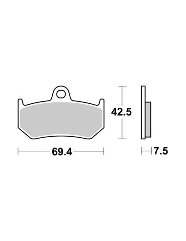 Plaquettes de freins AP RACING