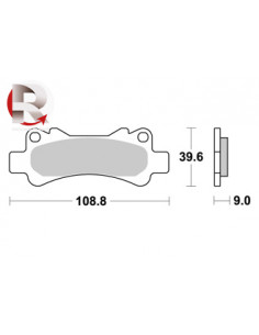 Plaquettes de freins AP RACING 2