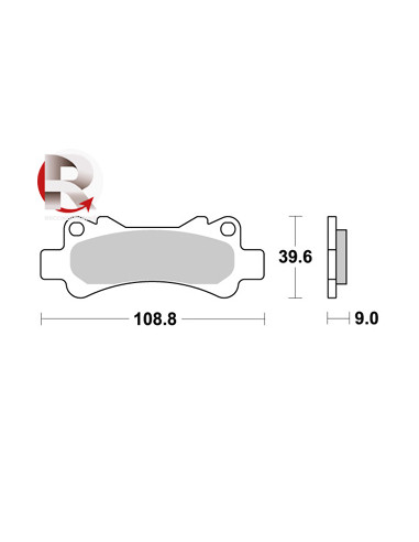 Plaquettes de freins AP RACING