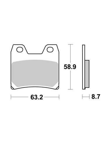 Plaquettes de freins AP RACING
