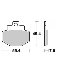 Plaquettes de freins AP RACING 2