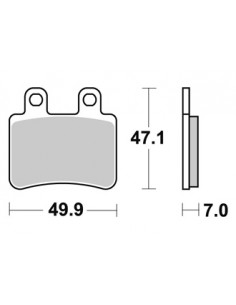 Plaquettes de freins AP RACING 2