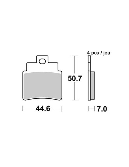Plaquettes de freins AP RACING