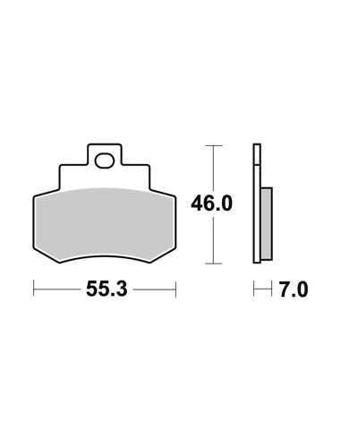 Plaquettes de freins AP RACING