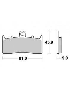 Plaquettes de freins AP RACING (Nouvelle Génération) 2