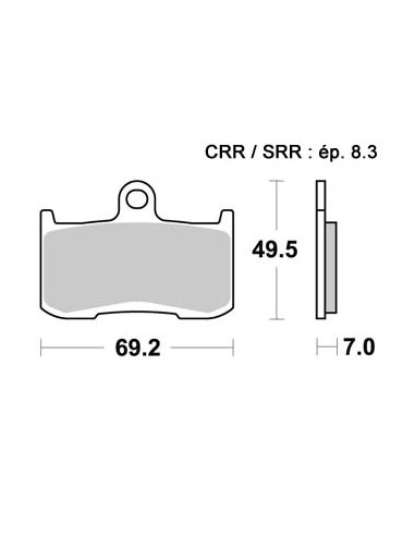 Plaquettes de freins AP RACING (Nouvelle Génération)