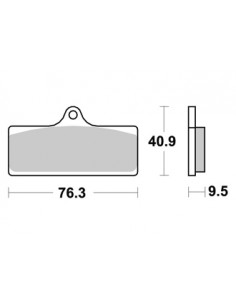 Plaquettes de freins AP RACING 2