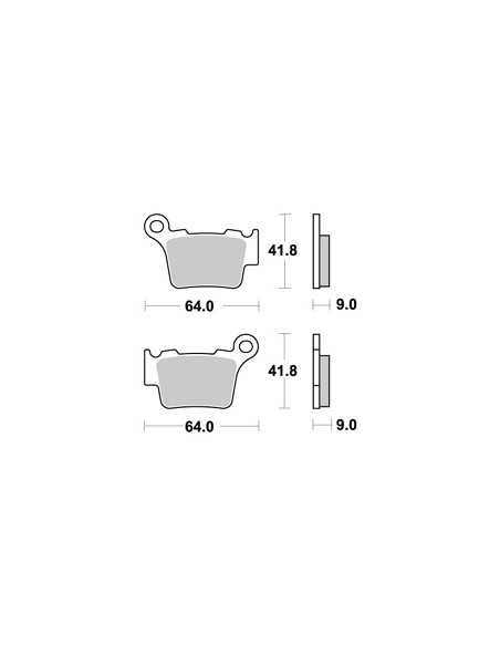 Plaquettes de freins AP RACING