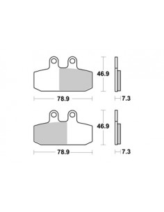 Plaquettes de freins AP RACING 2