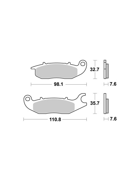 Plaquettes de freins AP RACING Plaquettes de freins AP RACING