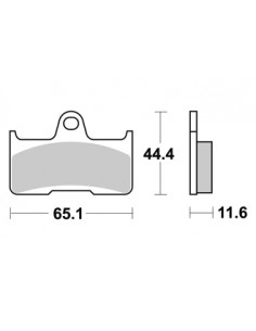Plaquettes de freins AP RACING 2
