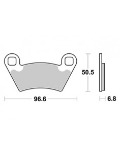 Plaquettes de freins AP RACING 2