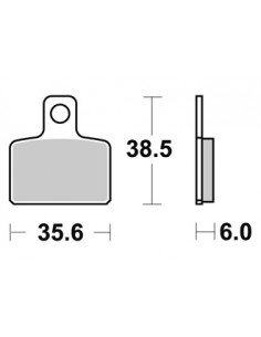 Plaquettes de freins AP RACING 2