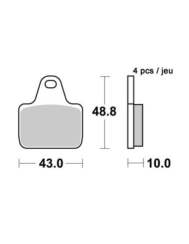 Plaquettes de freins AP RACING