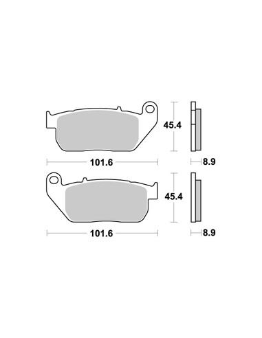 Plaquettes de freins AP RACING