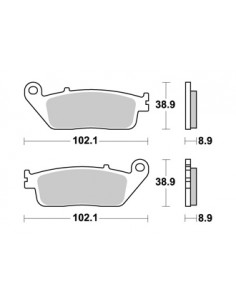 Plaquettes de freins AP RACING 2