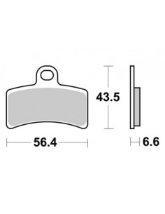 Plaquettes de freins AP RACING 2