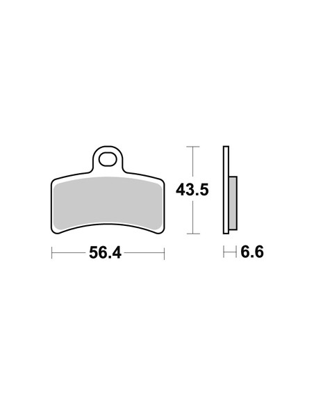 Plaquettes de freins AP RACING