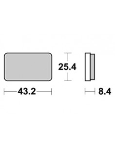 Plaquettes de freins AP RACING 2