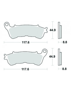 Plaquettes de freins AP RACING (Nouvelle Génération) 2