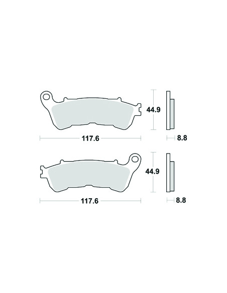 Plaquettes de freins AP RACING (Nouvelle Génération)