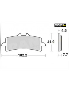 Plaquettes de freins AP RACING (Nouvelle Génération) 2
