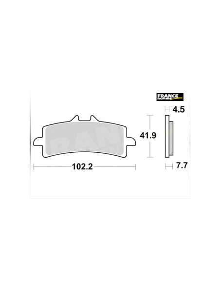Plaquettes de freins AP RACING (Nouvelle Génération)