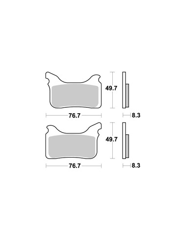 Plaquettes de freins AP RACING