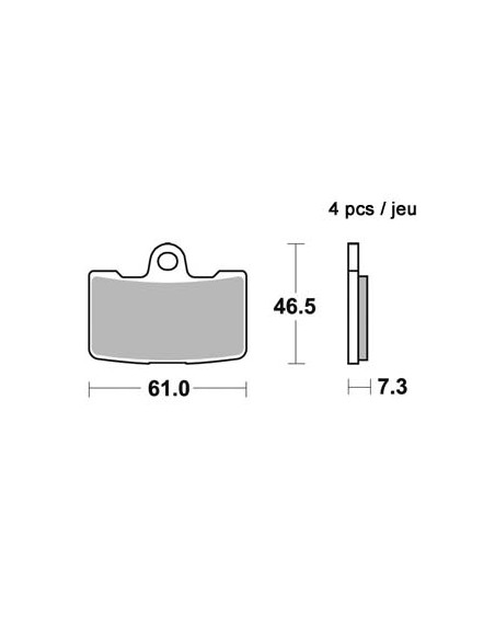 Plaquettes de freins AP RACING (Nouvelle Génération)
