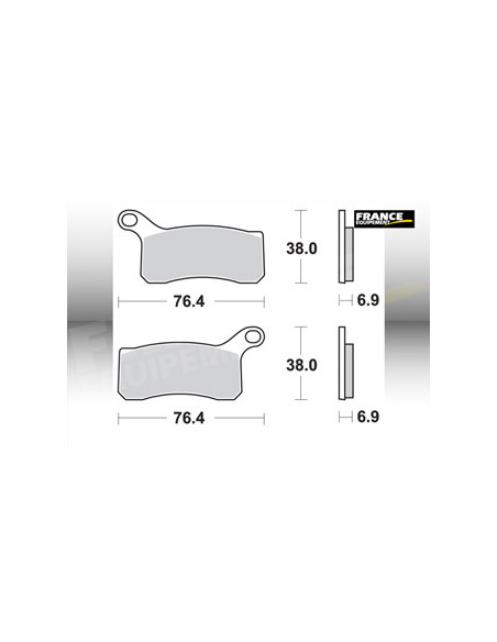 Plaquettes de freins AP RACING