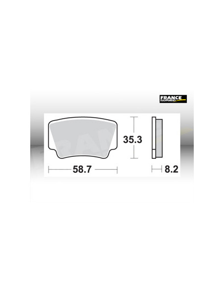 Plaquettes de freins AP RACING