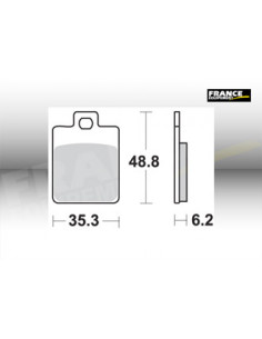 Plaquettes de freins AP RACING 2