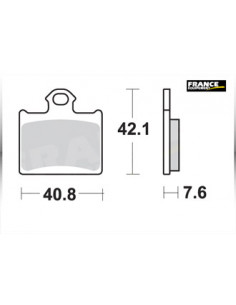 Plaquettes de freins AP RACING 2