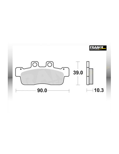 Plaquettes de freins AP RACING