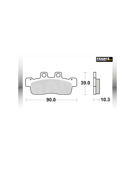 Plaquettes de freins AP RACING
