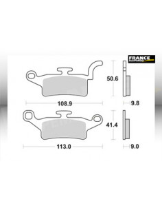 Plaquettes de freins AP RACING 2