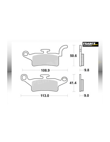 Plaquettes de freins AP RACING