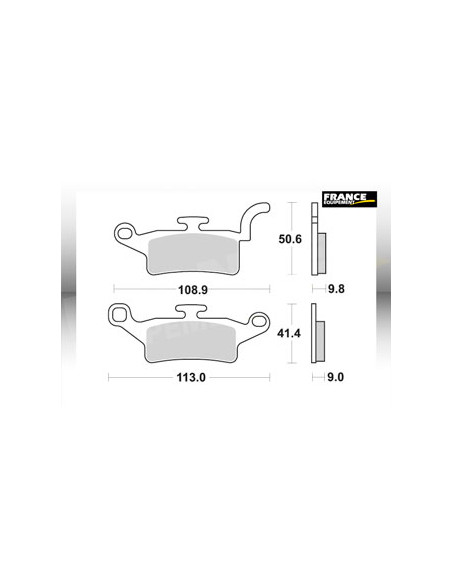 Plaquettes de freins AP RACING